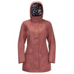 Jack Wolfskin Women's Cape York Paradise Coat - Mantel -Skiausrüstungs Geschäft jack wolfskin womens cape york paradise coat mantel detail 2