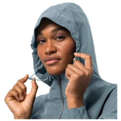 Jack Wolfskin Women's Dakar Parka - Mantel -Skiausrüstungs Geschäft jack wolfskin womens dakar parka mantel detail 4