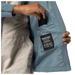 Jack Wolfskin Women's Dakar Parka - Mantel -Skiausrüstungs Geschäft jack wolfskin womens dakar parka mantel detail 6