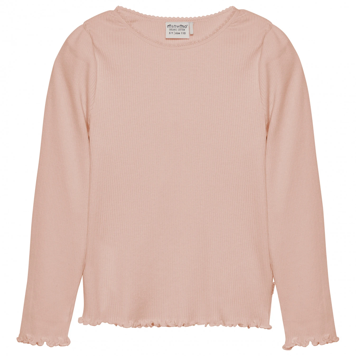 Minymo Girl's T-Shirt L/S Rib - Longsleeve 6 Minymo Girl's T-Shirt L/S Rib - Longsleeve – Bild 4