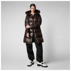 SAVE THE DUCK Women's Isabel - Mantel 10 SAVE THE DUCK Women's Isabel - Mantel -Skiausrüstungs Geschäft save the duck womens isabel mantel detail 3